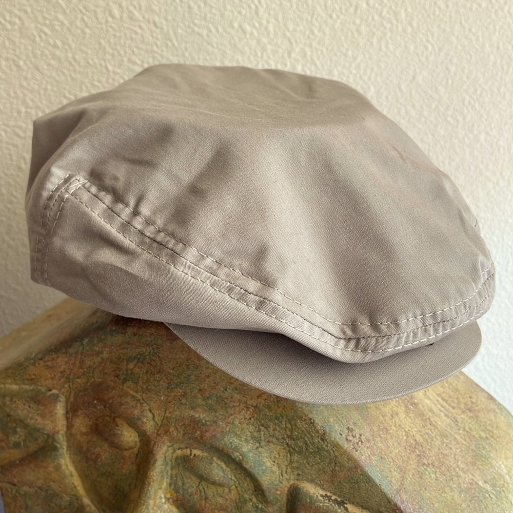 New Stetson Water Repellant Snap Front Lined Newsboy Style Hat
